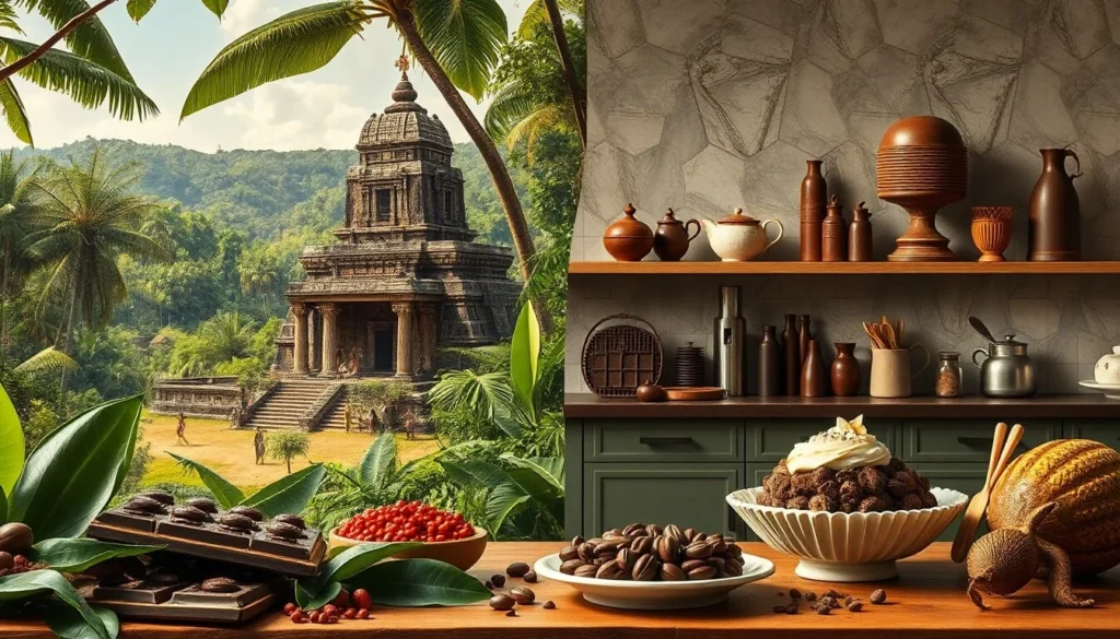 Historique du chocolats