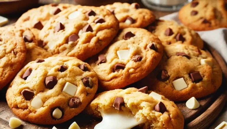 Cookies au chocolat blanc