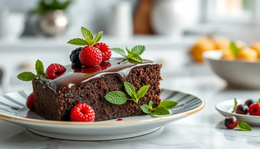 gâteau au chocolat moelleux