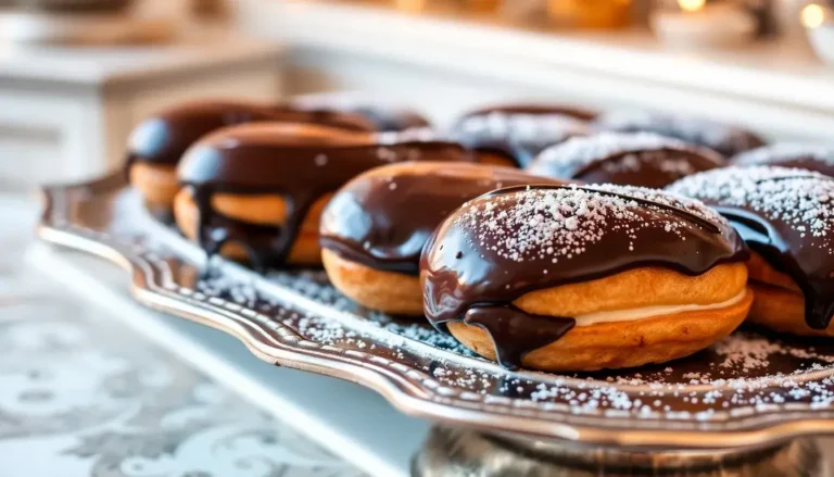 Éclairs au chocolat