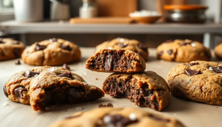 Biscuits au chocolat at fève tonka