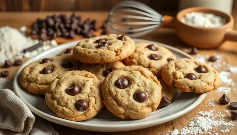 Cookies sans gluten au chocolat