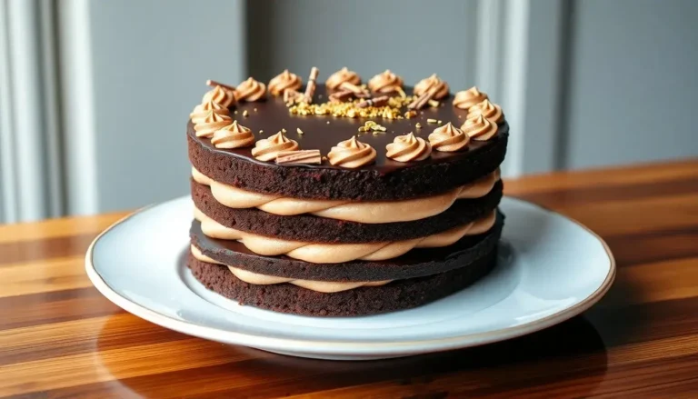 Gâteau opéra au chocolat