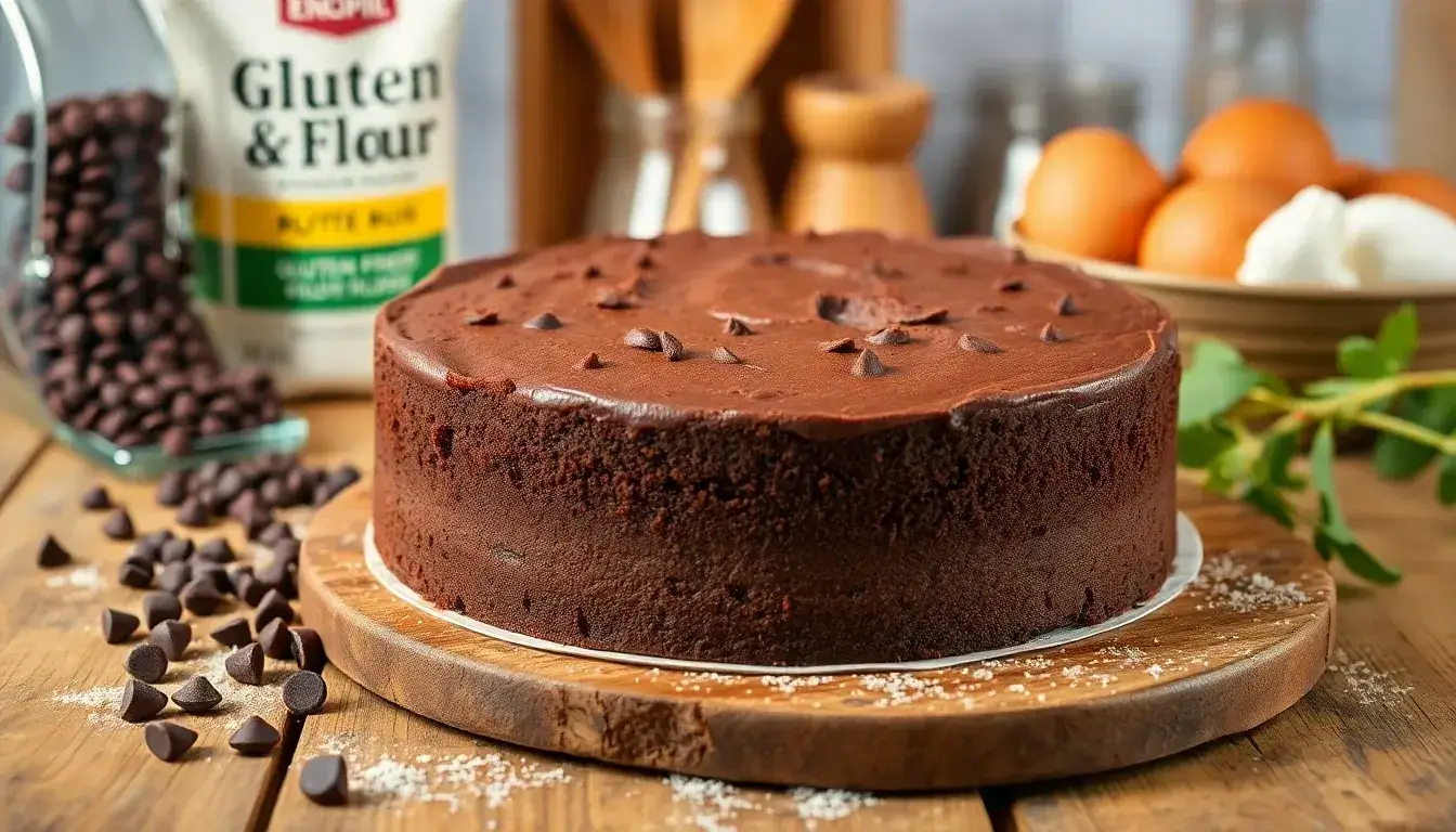 gateau au chocolat sans gluten