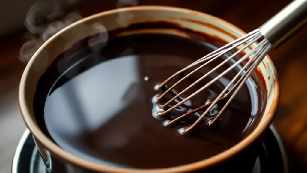 Faire fondre le chocolat mousse mascarpone
