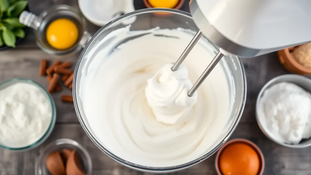 Monter la crème mousse au chocolat onctueuse