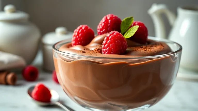 Recette mousse au chocolat onctueuse