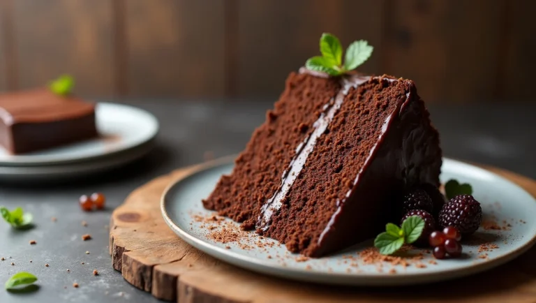 Cake au chocolat moelleux