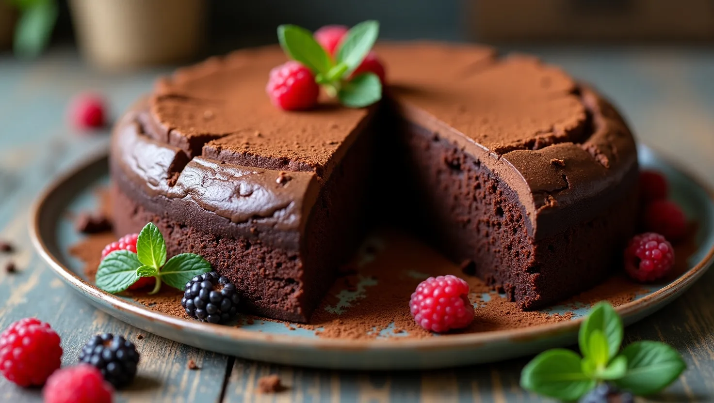 Gâteau au chocolat sans beurre