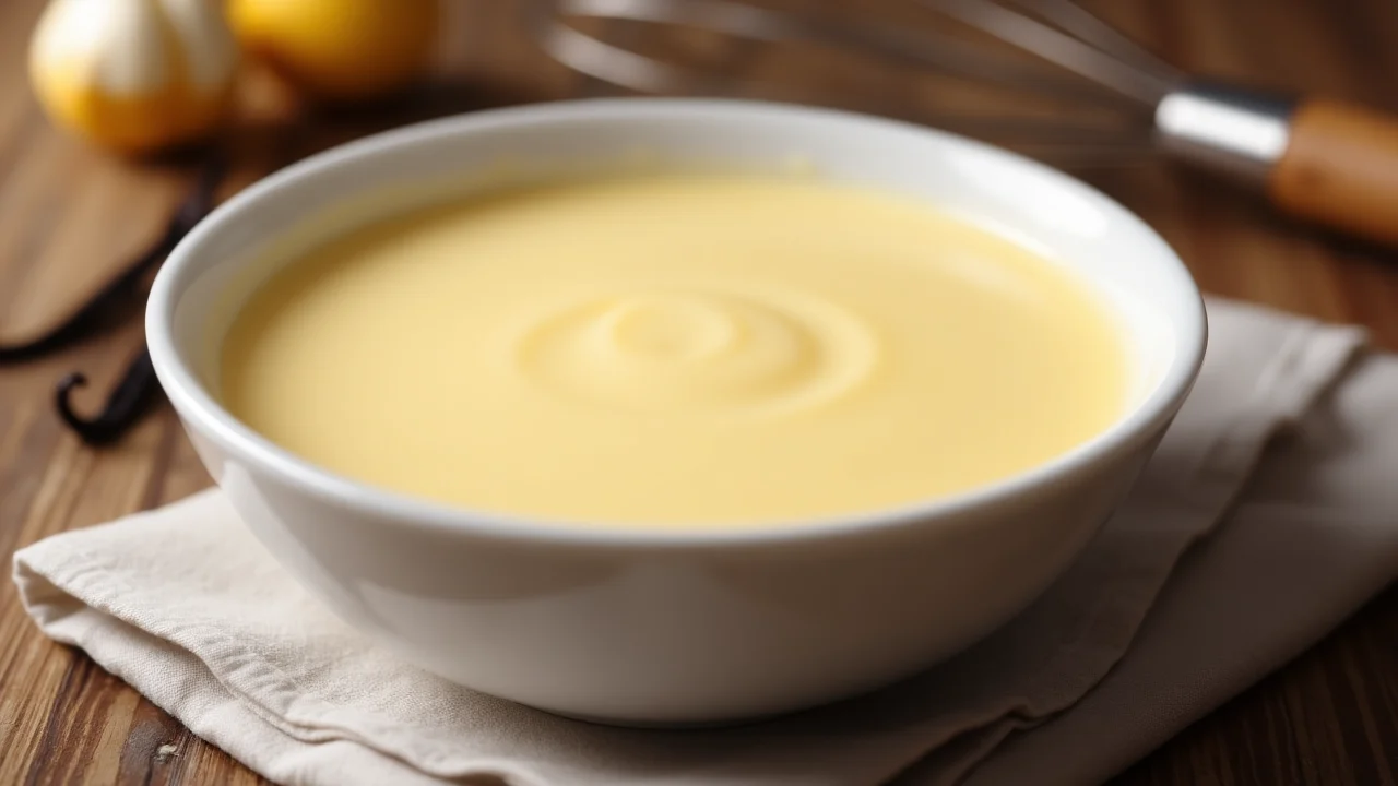 Recette crème anglaise