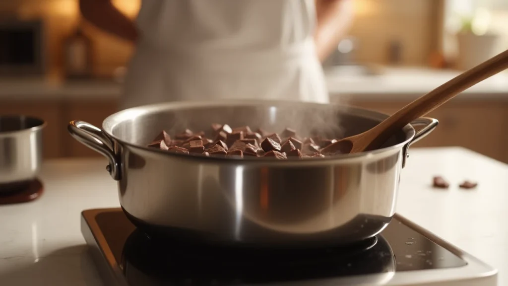 Faire fondre le chocolat noir