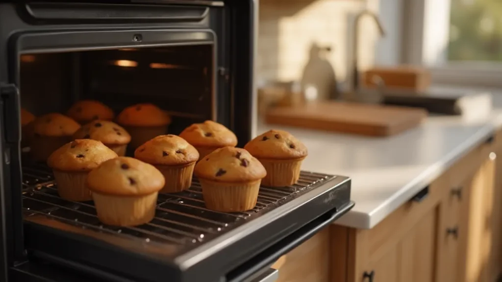 Cuisson des muffins