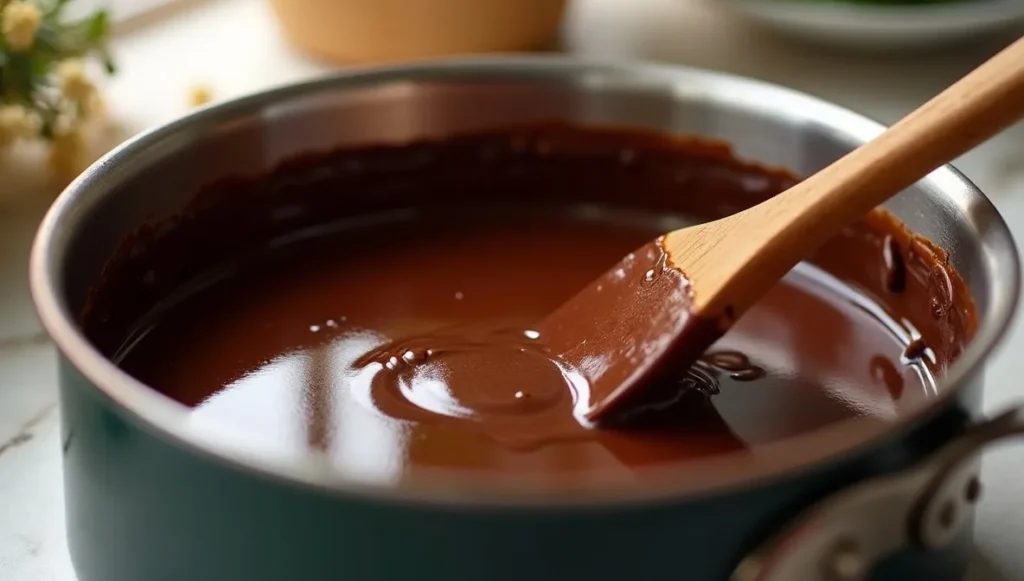 Préparer le chocolat et le beurre
