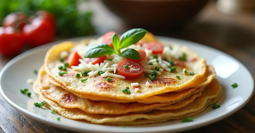 Recette crepe salé