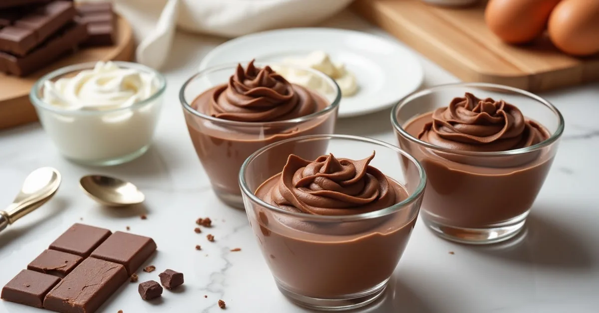 Recette mousse au chocolat au lait