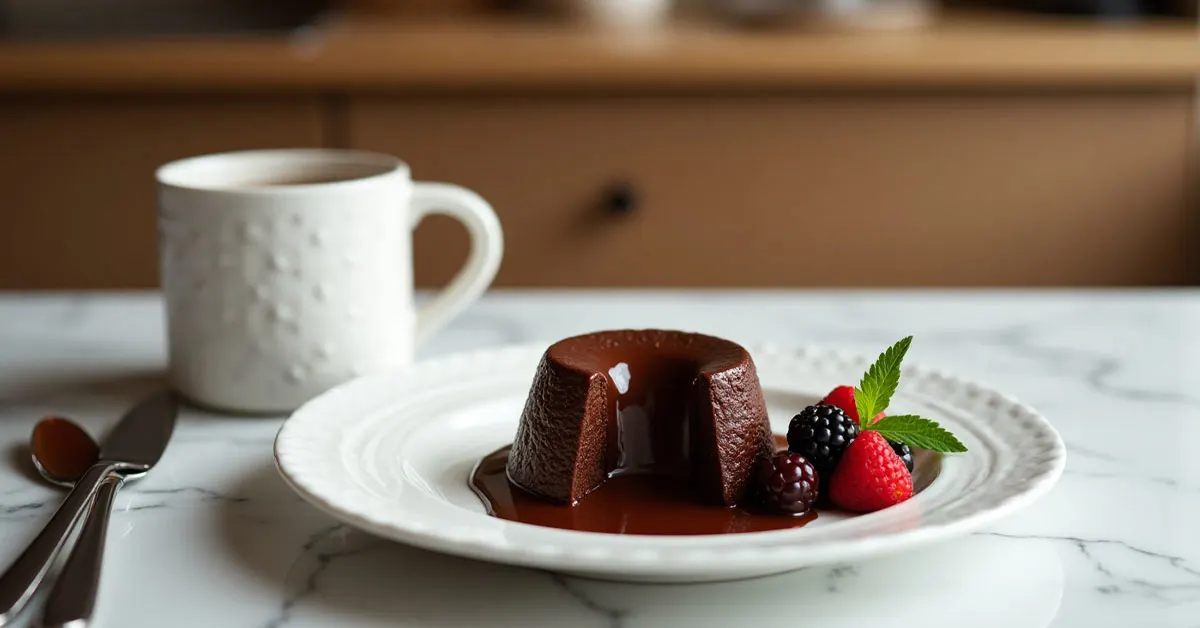 recette fondant au chocolat