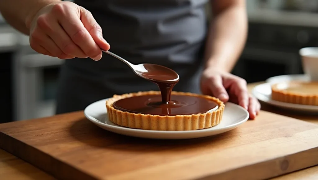 Assemblage et finition de la tarte