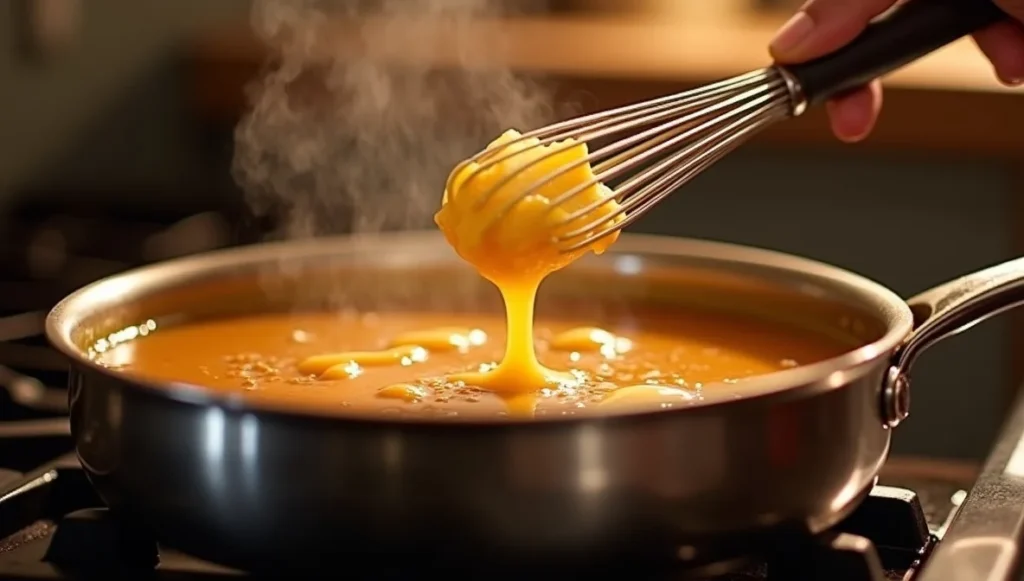 Cuisson et préparation du caramel beurre salé