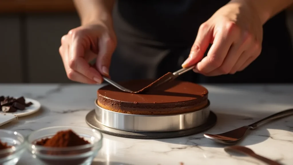 Montage de l’entremet