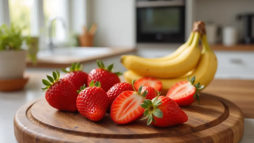 Préparation des fruits