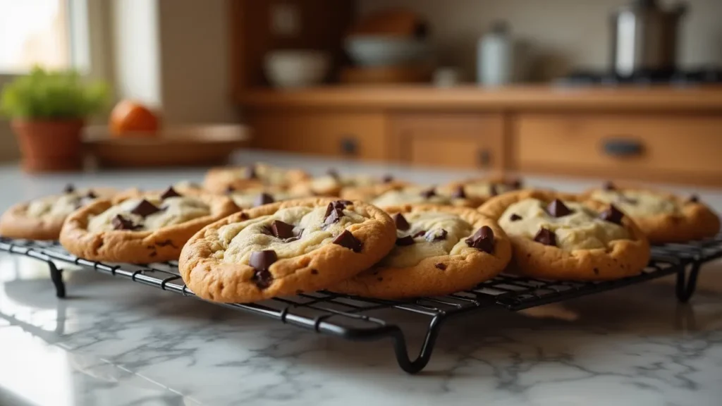 cookies sortis du four