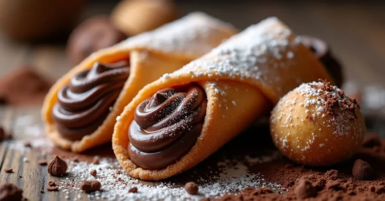 recette cannoli au chocolat