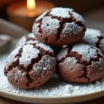 Crinkles au chocolat