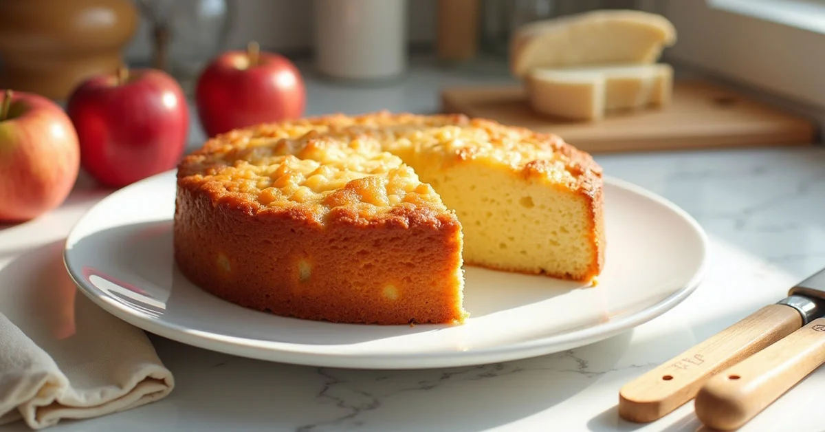 Gateau aux yaourt au pommes