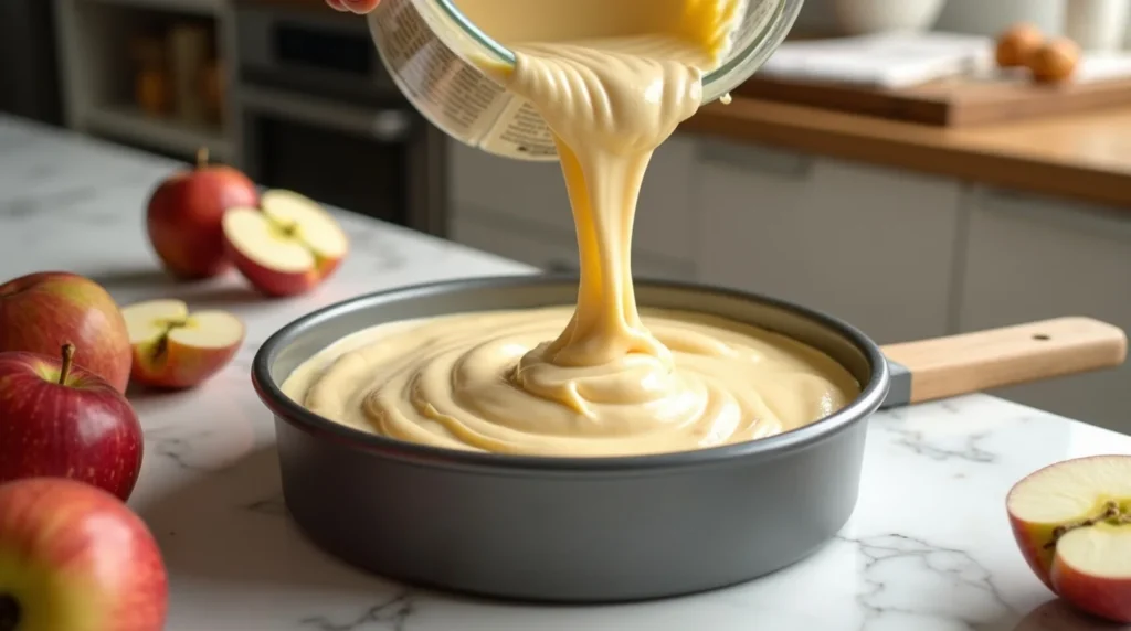 Gâteau avant cuisson