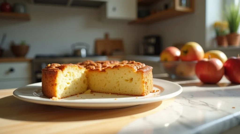 Gâteau cuit et prêt à servir