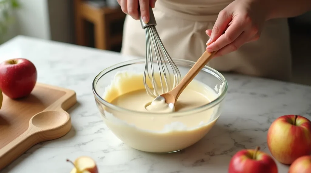 Mélange de la pâte