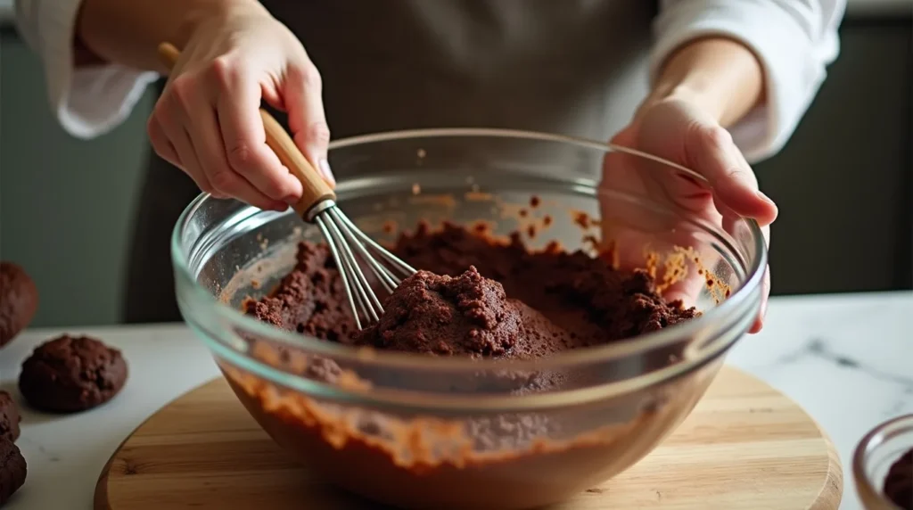 Préparation de la pâte