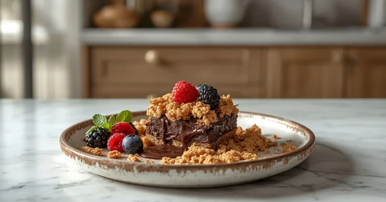 Recette crumble au chocolat