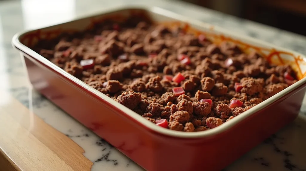 Crumble prêt à enfourner