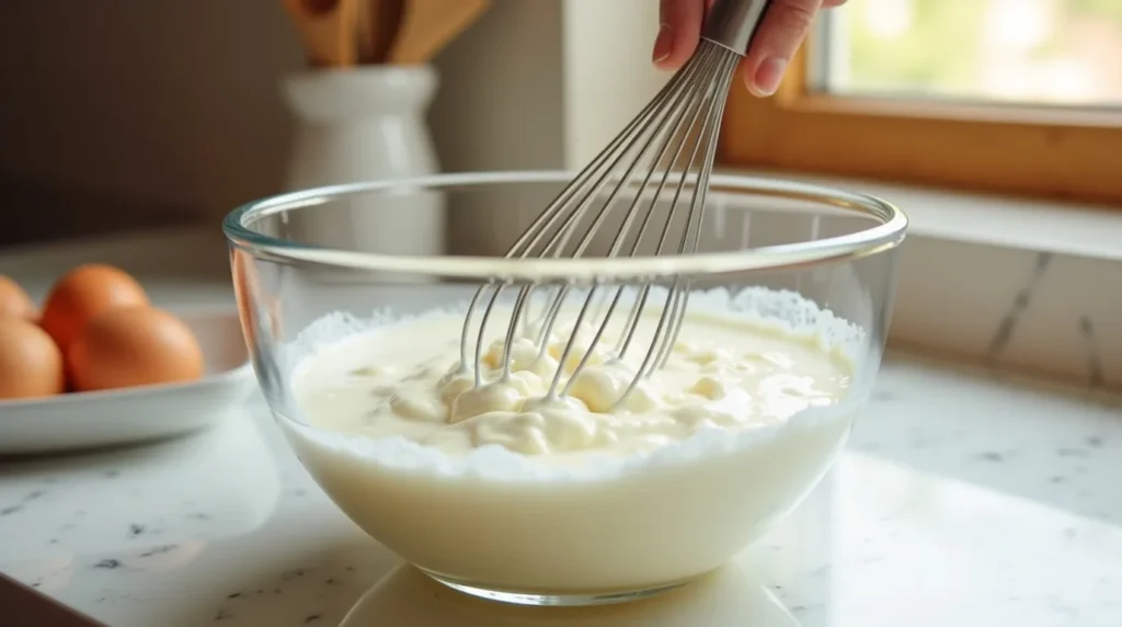 Montage des blancs en neige