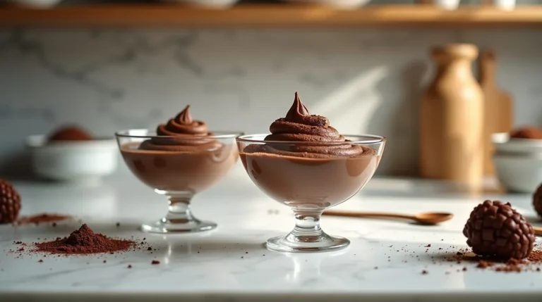 Mousse au chocolat facile