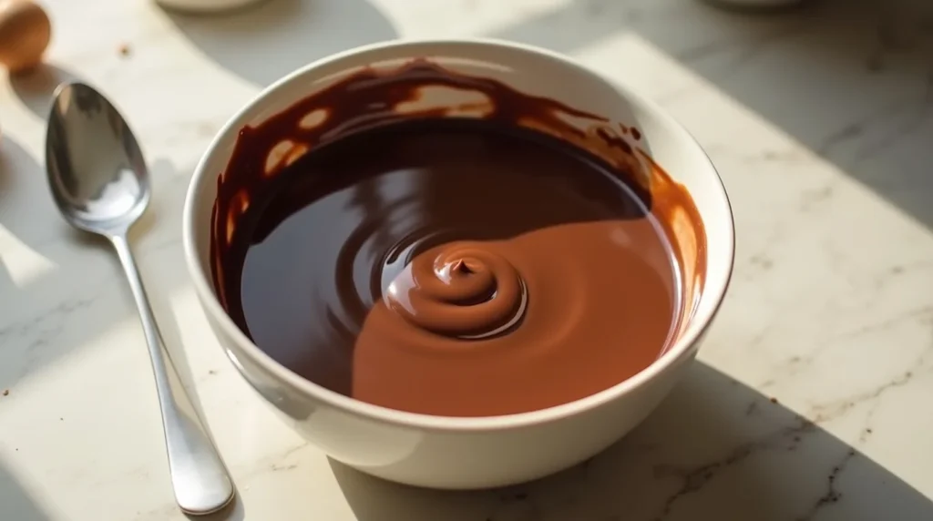 Chocolat fondu prêt à utiliser