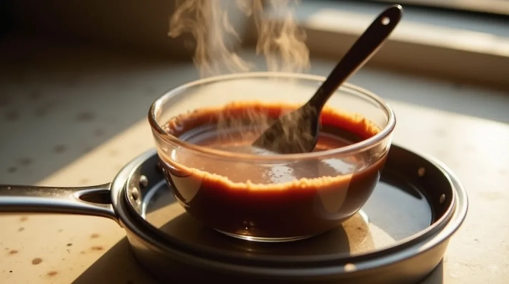 Fondre au bain-marie