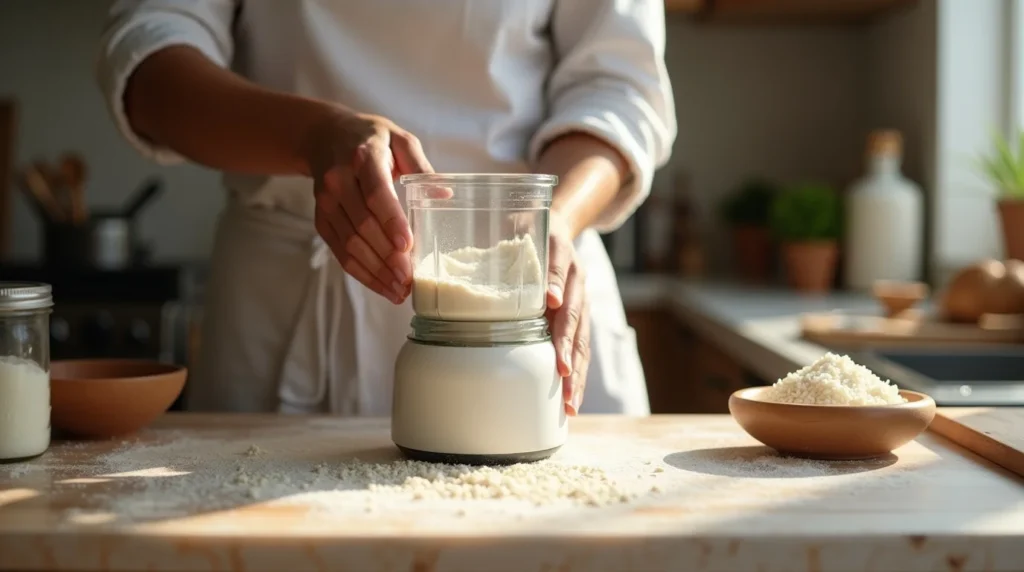 Préparer la farine de riz maison