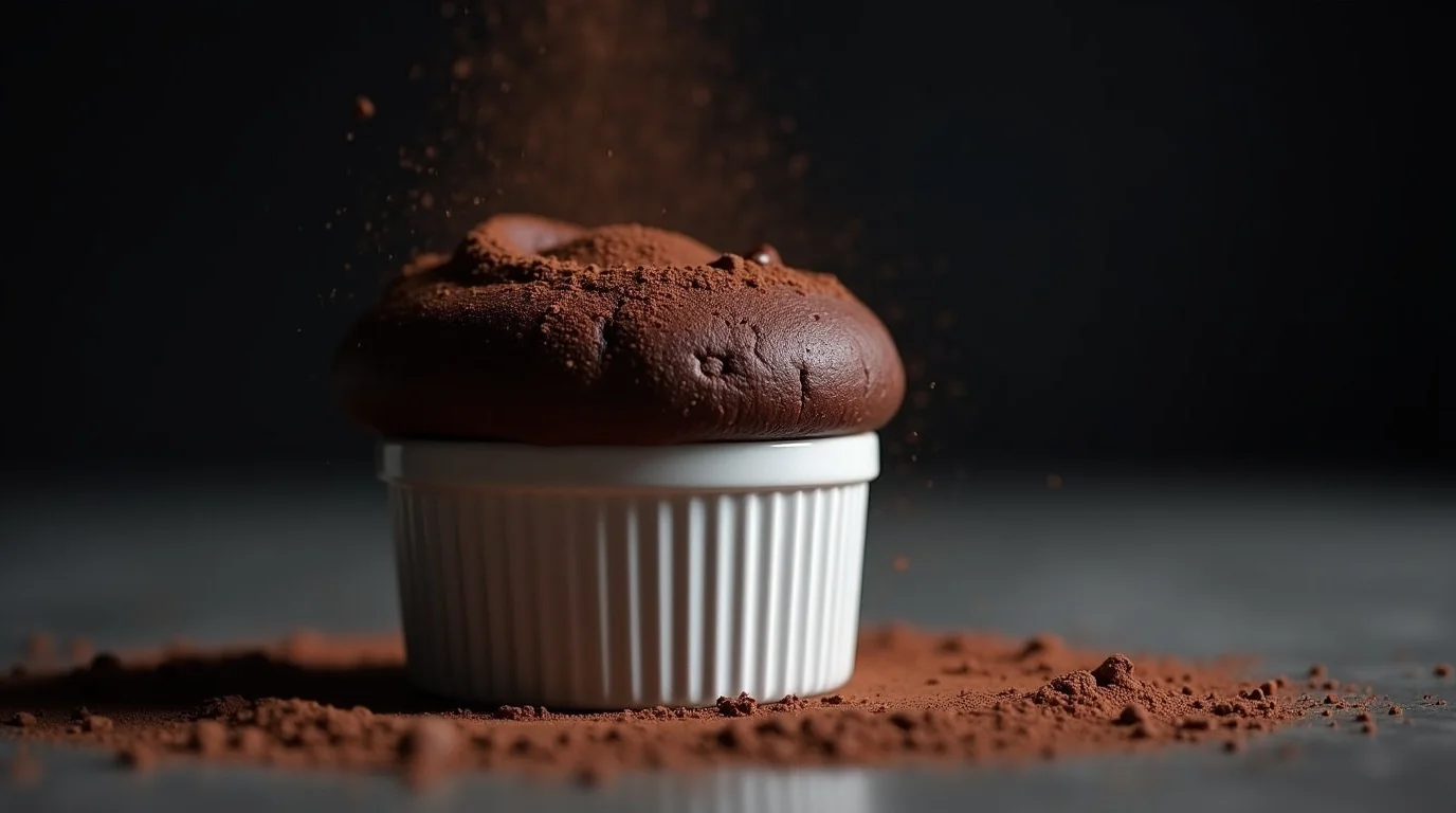 Soufflé au chocolat