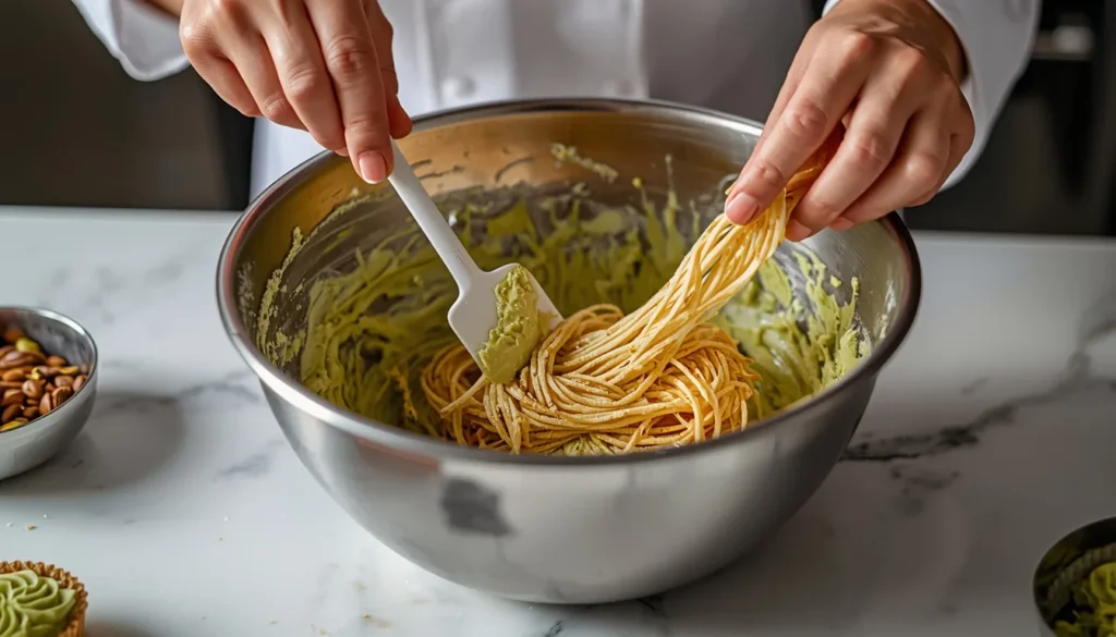 Création du cœur croustillant