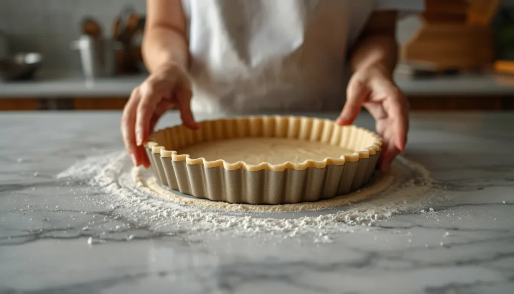 Préparation de la pâte