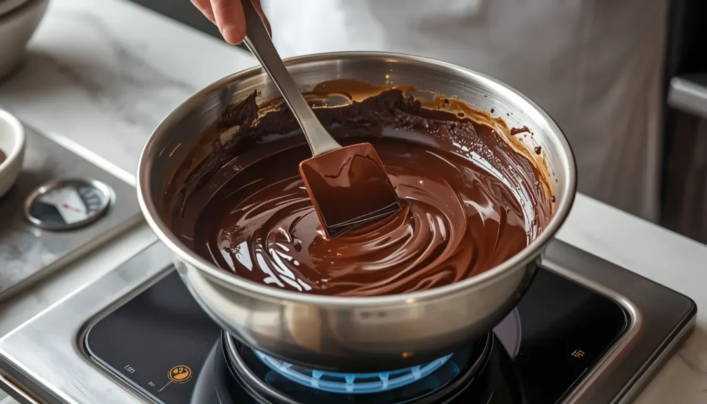 Tempérage du chocolat