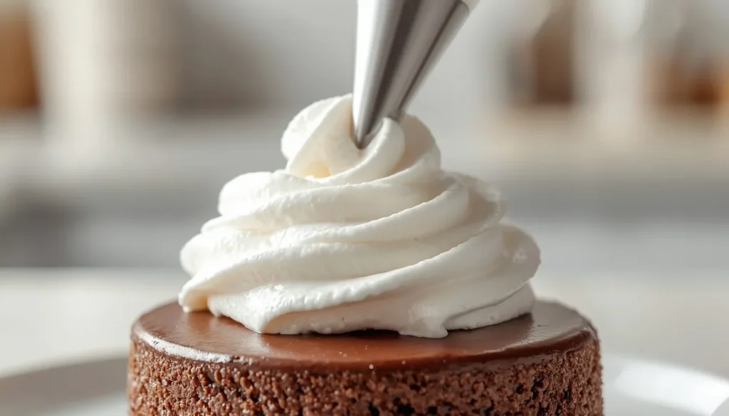 Chantilly montée à la crème entière