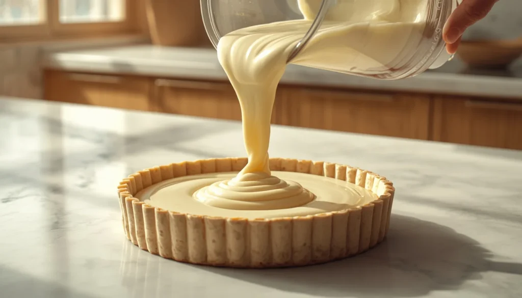 Montage de la tarte