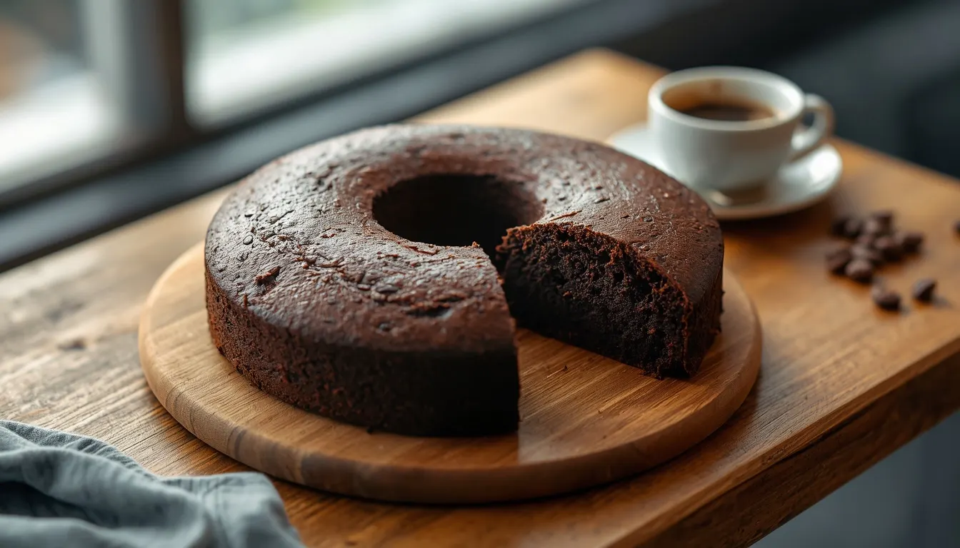 Gâteau Chocolat Café