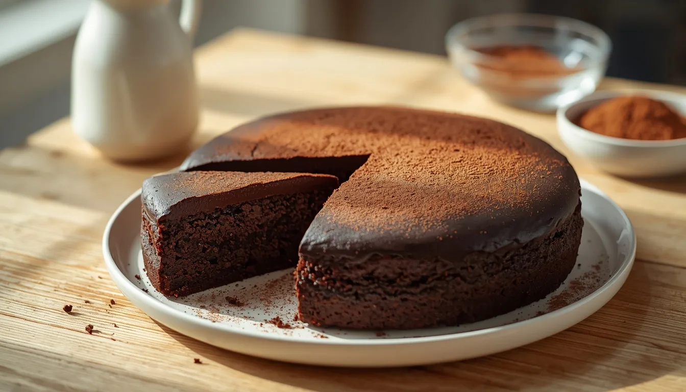 Gâteau au Chocolat sans Œuf