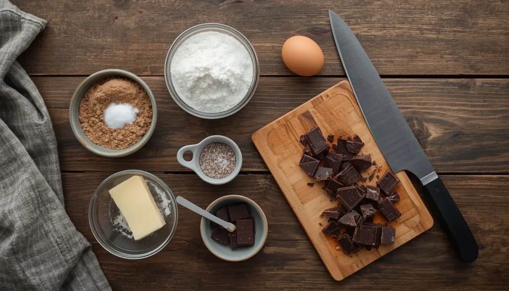 ingredients-cookies-gros-morceaux-chocolat